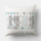 Coussin Bonjour bébé Hello World Abstrait Triangle (Verso)