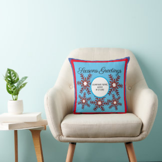 Coussin Bonjour de Noël personnalisé