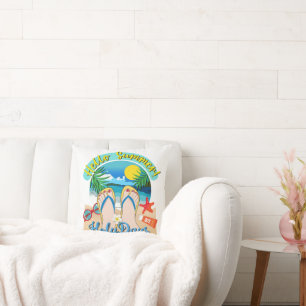 Coussin Bonjour été - Saint-Jours