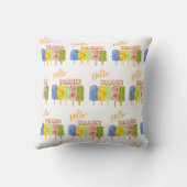 Coussin bonjour glace été (Verso)