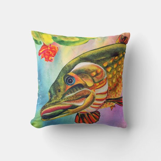 Coussin Bonjour, M. Pike ! (Recto)
