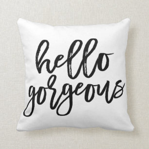 Coussin Bonjour magnifique