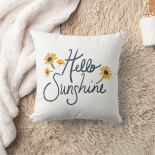 Coussin Bonjour Sunshine Sweet Daisy Flowers
