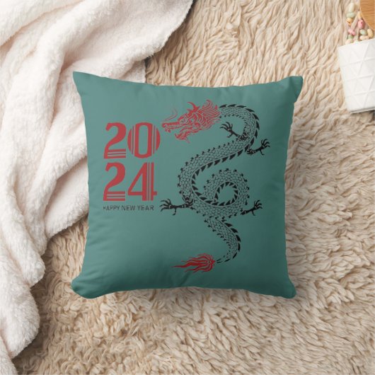 Coussin Bonne année 2024 (Couverture)