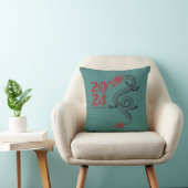 Coussin Bonne année 2024 (Chaise)