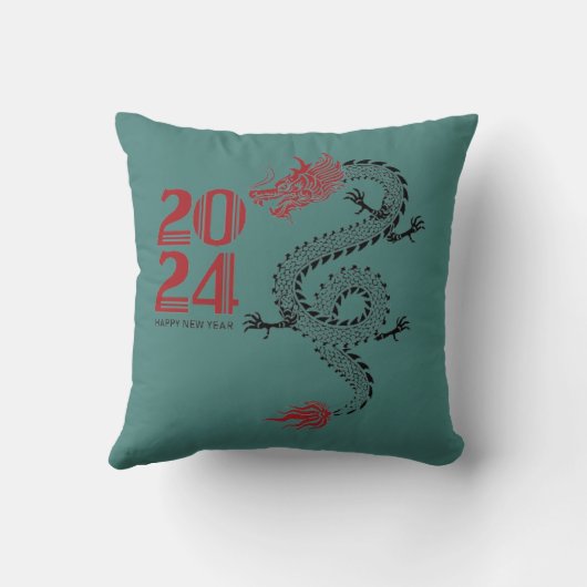 Coussin Bonne année 2024 (Verso)