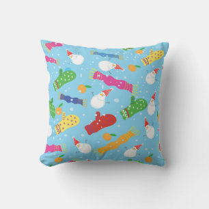 Coussin Bonne année, motif de Noël