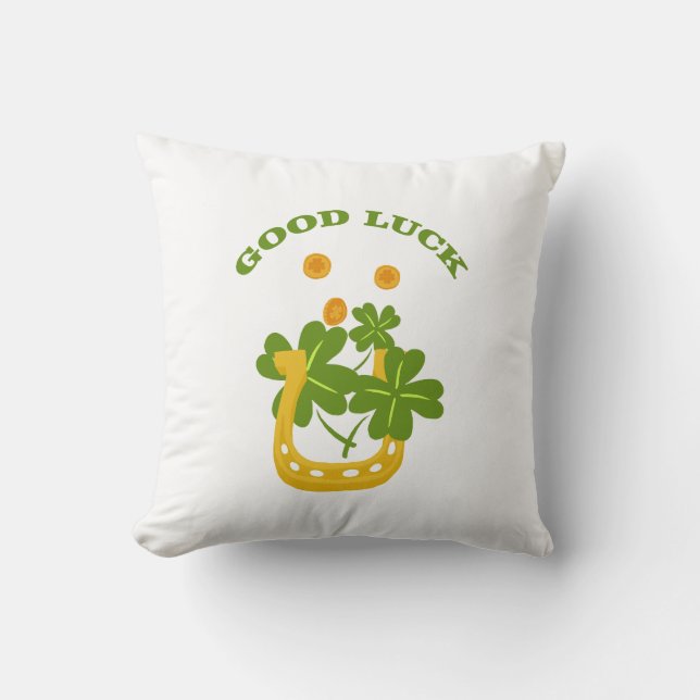 Coussin Bonne chance (Recto)