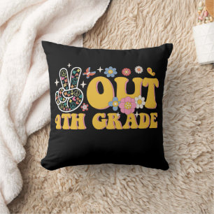 Coussin Bonne chance, 4e année, dernière journée d'école s