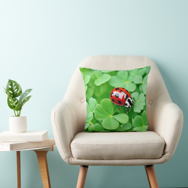 Coussin Bonne chance Ladybug (Chaise)
