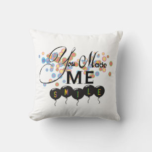 Coussin Bonne citation avec ballons - Vous M'avez FAIT SOU