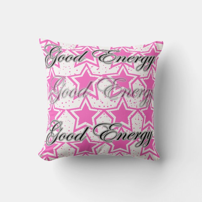 Coussin Bonne énergie (Recto)