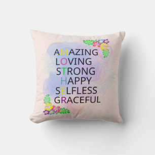 Coussin Bonne fête des mères