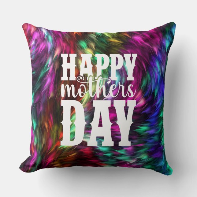 Coussin Bonne fête des mères-11344 (Recto)