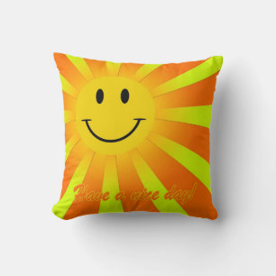 Coussin Bonne journée !