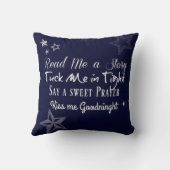 Coussin bonne nuit souhaits (Verso)