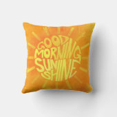 Coussin Bonne nuit, Sunshine ! (Verso)