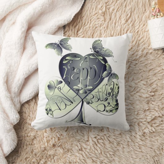 Coussin "Bonne Saint Patrick" Shamrock Recoleta (Couverture)