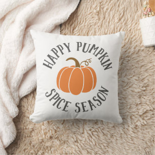 Coussin Bonne saison des épices Citrouilles