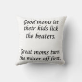 Coussin Bonnes mamans super mamans (Verso)