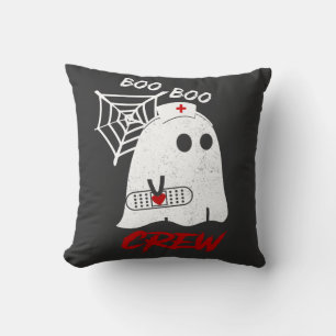 Coussin BOO boo infirmière équipage tee, drôle halloween i