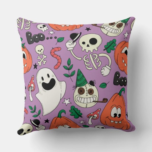 Coussin Boo Halloween (Verso)