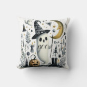 Coussin Boo Halloween Ghost Stars Nuit Demi Lune Jack Fun (Recto)