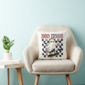Coussin Boo Ouais - Retro Cute Ghost Skateboard (Chaise)