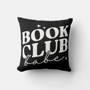 Coussin Book Club Babe