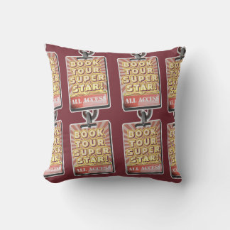 Coussin Book Tour Superstar Fun Auteur Design