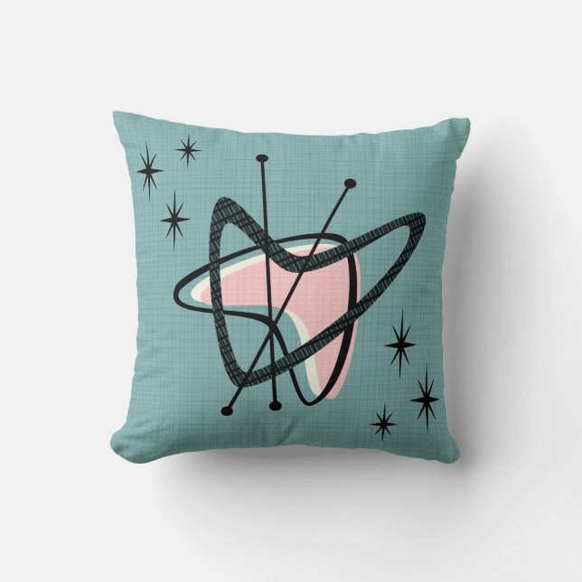 Coussin Boomerangs et explosions atomiques du milieu du si (Recto)
