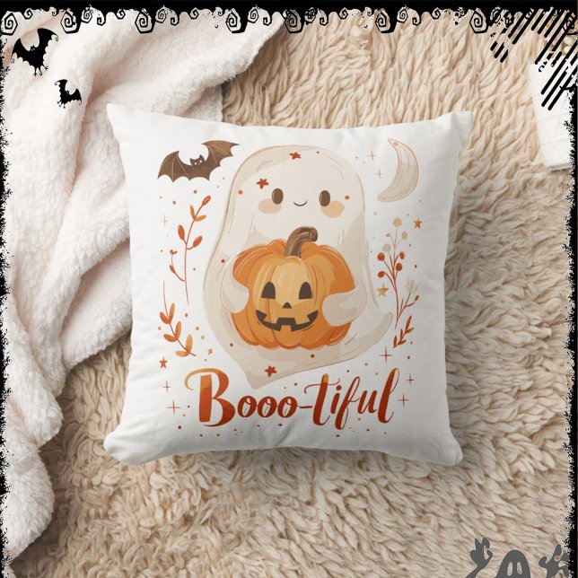 Coussin Booo-tiful  | ExDesigner | Halloween (Créateur téléchargé)
