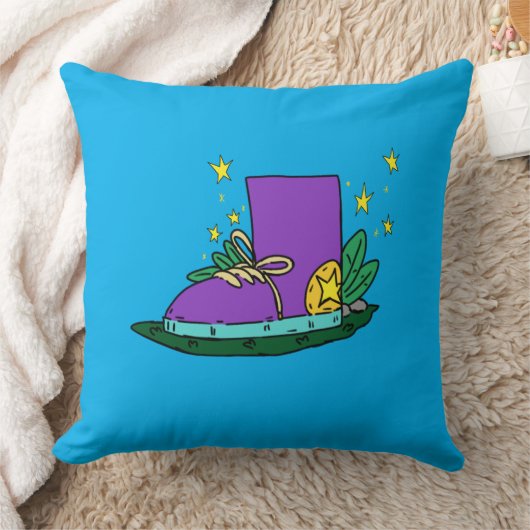 Coussin Boot shoe, illustration (Couverture)