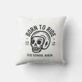 Coussin Born to Ride (Verso)