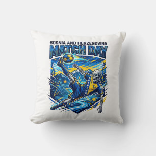 Coussin Bosnie-Herzégovine Match Day Skeleton Striker