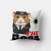 Coussin Boss Hamster Kawaii (Verso)