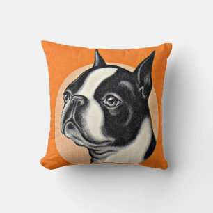 Coussin Boston terrier
