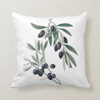 Coussin botanique d'olives