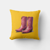 Coussin bottes roses ! (Recto)