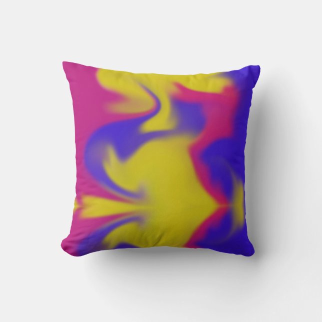 Coussin Bouche colorée (Recto)