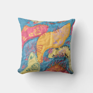 Coussin Bouche en fibre d'art