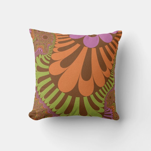 Coussin Boucle arc-en-ciel (Recto)