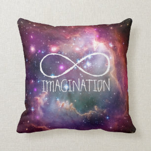 Coussin Boucle d'infini et arrière - plan de hippie de