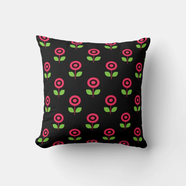 Coussin Boucle en fleur | BL-05 | (Recto)