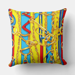 COUSSIN BOUCLES, SANGLES ET CHAÎNES