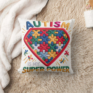 Coussin Bouclier de super-héros pour la sensibilisation à