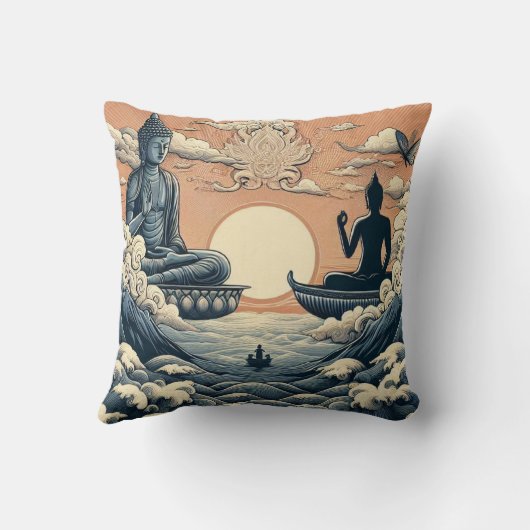 Coussin Bouddha (Verso)