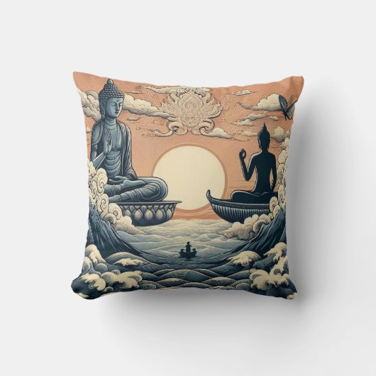 Coussin Bouddha (Recto)