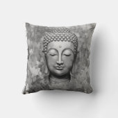 Coussin Bouddha peinture moderne coloré (Verso)