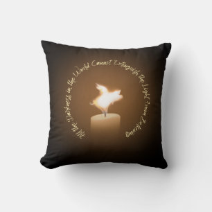 Coussin Bougie Flamme de Cochon Volant